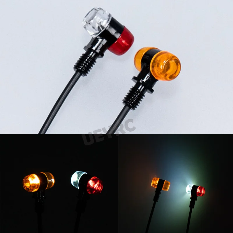 

Боковые фонари, двухцветная позиционная лампа для радиоуправляемого самосвала Tamiya 1/14 SCANIA 770S R620 Volvo FH16XL 750 BENZ Arocs MAN Car