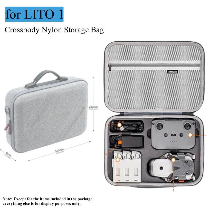 Nylon Organizer Bag  for LITO 1 Handheld Crossbody Storage Bag