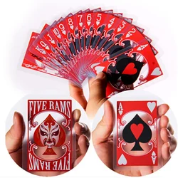 Face Transparent Cards Frosted Waterproof Plastic Playing Cards  Gift/Party/Family Game Magic Poker