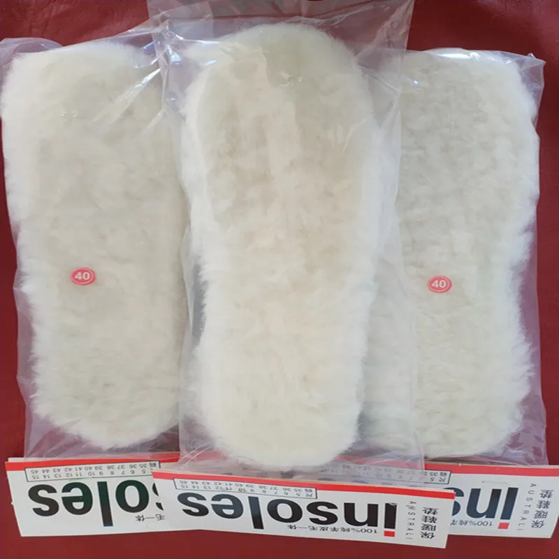 الشتاء الحقيقي الفراء الصوف النعال الرجال النساء الدافئة ساخنة لينة سميكة الدافئة الكشمير الثلوج الأحذية بطانة حذاء إدراج النعال جلد الغنم الطبيعي