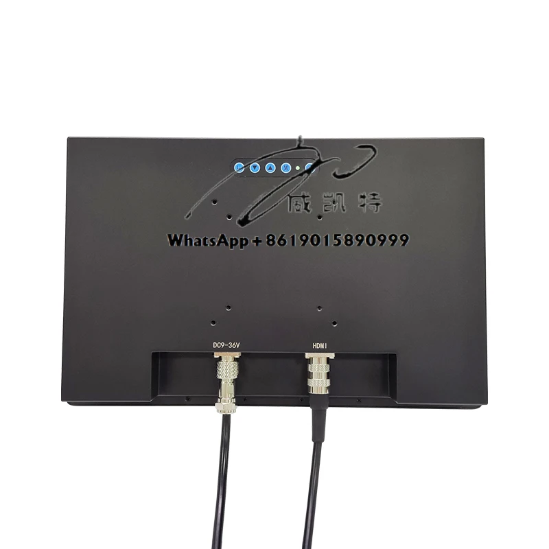 13.3 "بوصة 1920*1080 لوحة ال سي دي صناعية تيار مستمر 9 فولت - 36 فولت 1000 شمعة المتيار الترابط البصري كامل IP67 شاشة مقاومة للماء #2