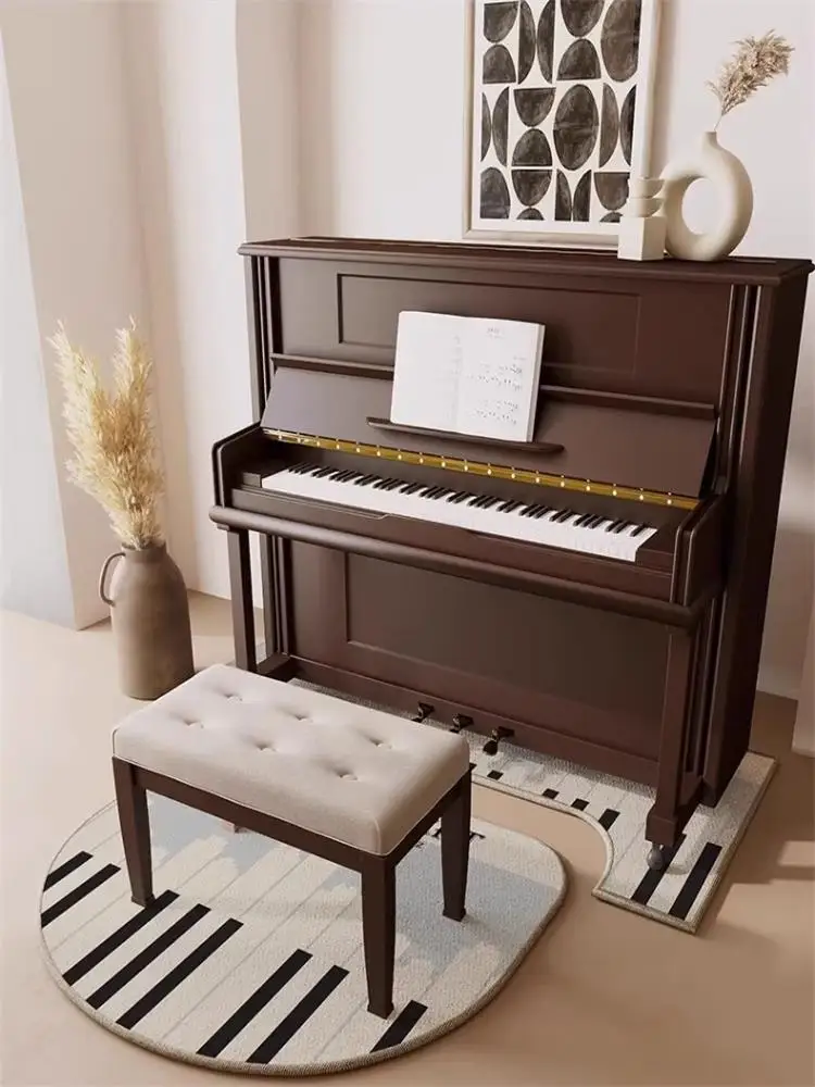Living Room Vertical Piano Special Soundproof Mat Home Professional Absorption Sound Piano Bench Noise Reduction Floor Protec...