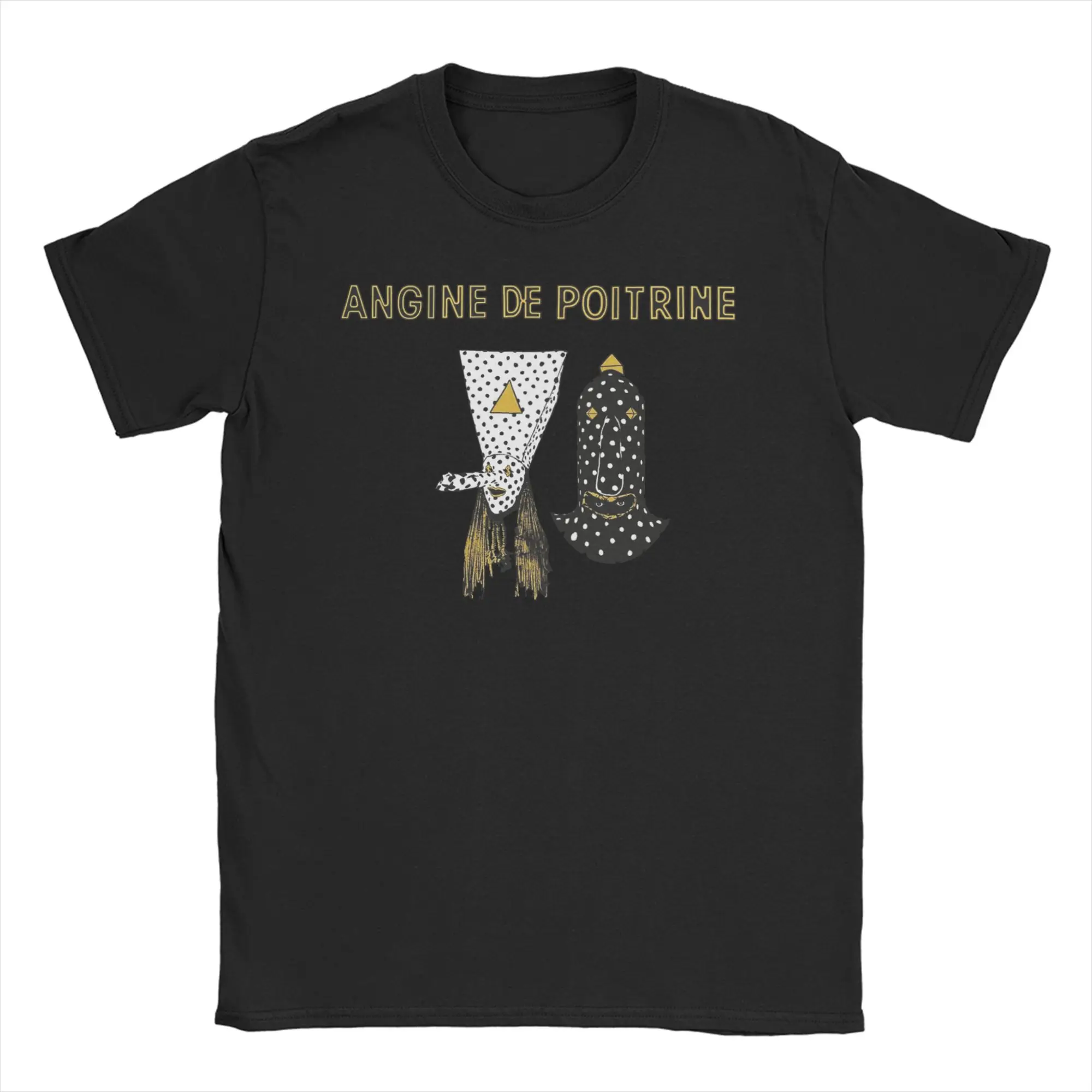 Printed Angine De Poitrine Rock Band T Shirt For Unisex Cotton T