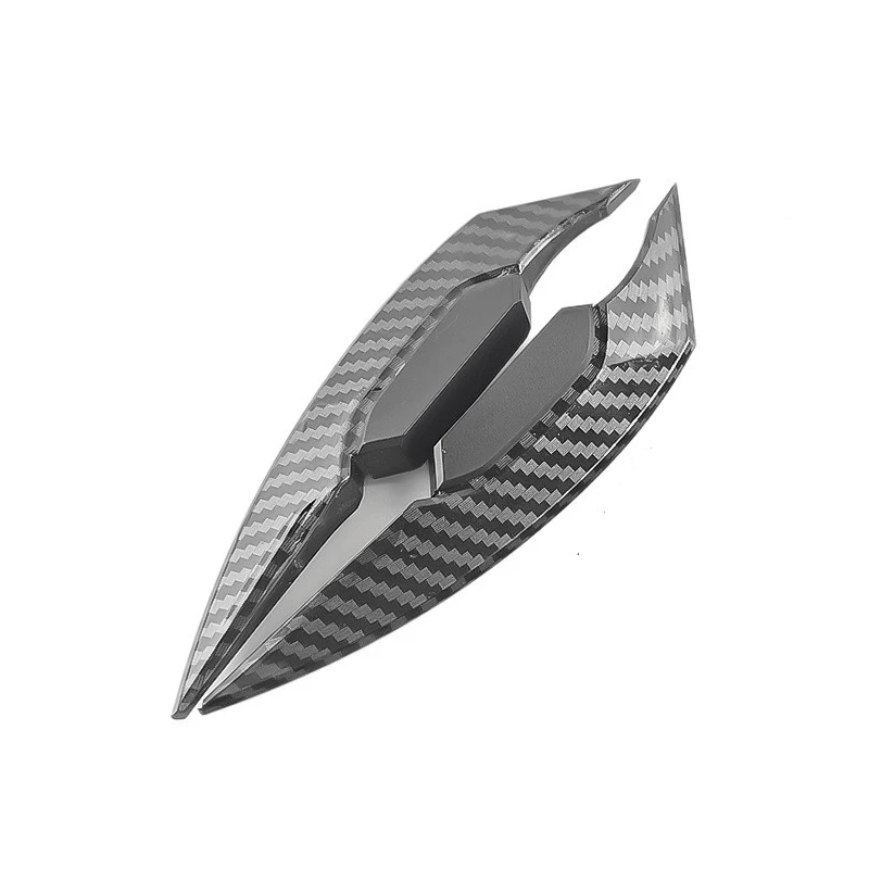 Side Decorative Wind Blade ABS Plastic Claw Shaped Fixed Wing for Motorcycle Headlights Fits Wide Range of Bikes