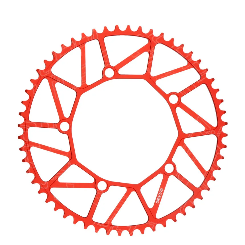 Lp litepro bicicleta dobrável estreita dentes largos 130bcd chainring 46 48 50 52 56 58t roda dentada liga de alumínio bmx bicicleta cárter