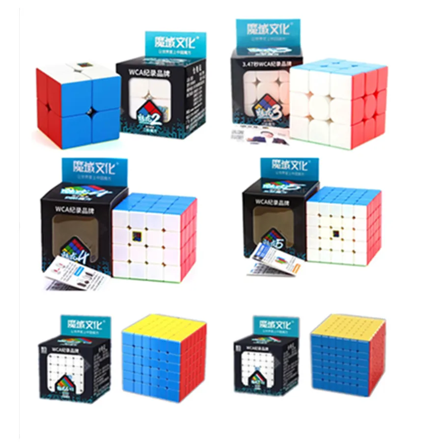 MOYU 2x2 3x3 4x4 5x5 6x6 7x7 8x8 Magic Cube Puzzle Magic Cube Education Learnning Cubo Magico Toys