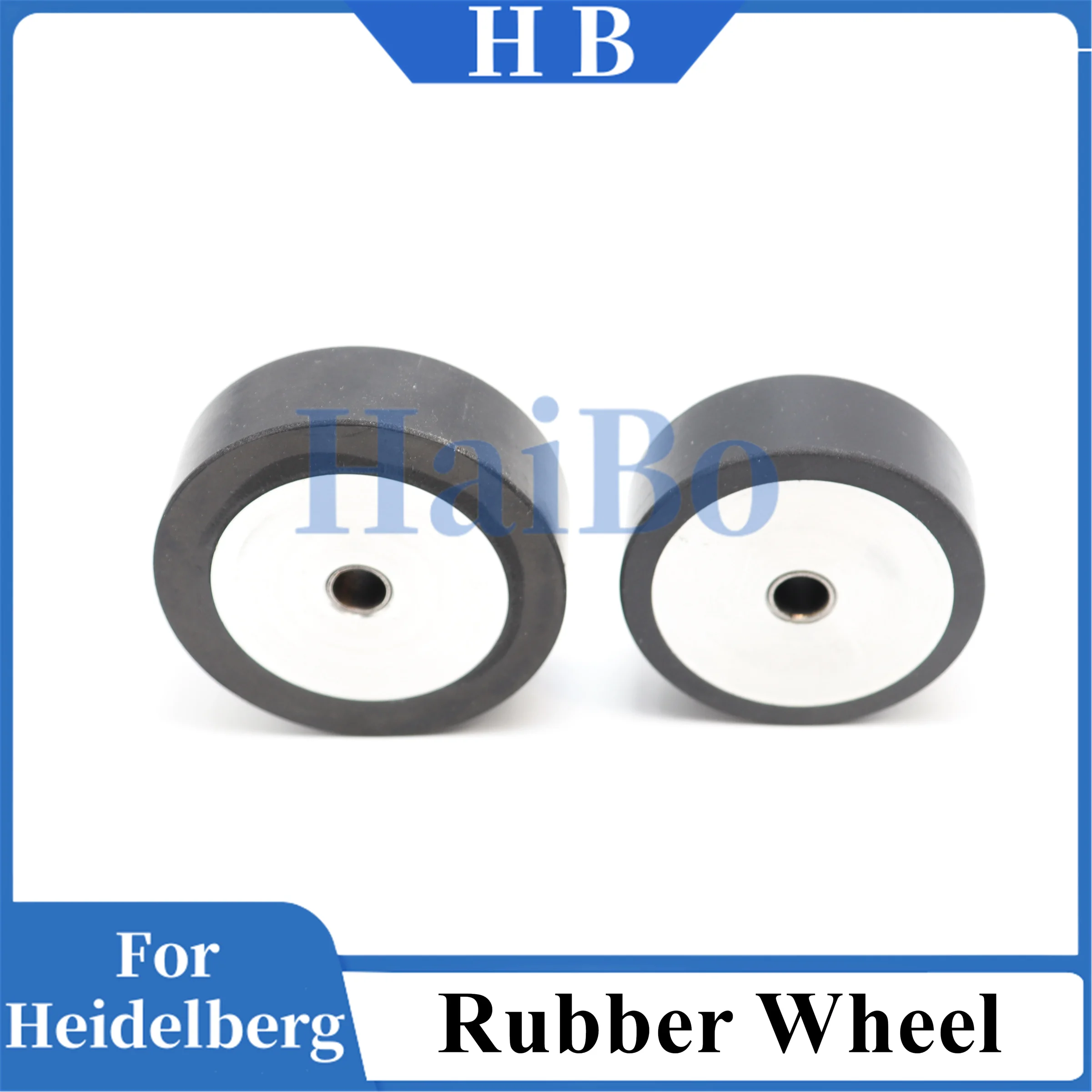 HaiBo Best Quality 62x8x20mm 55x8x20mm Polyurethane Wheel C6.020.171 C6.020.125F C6.020.104 CD102 Machine Rubber Wheel