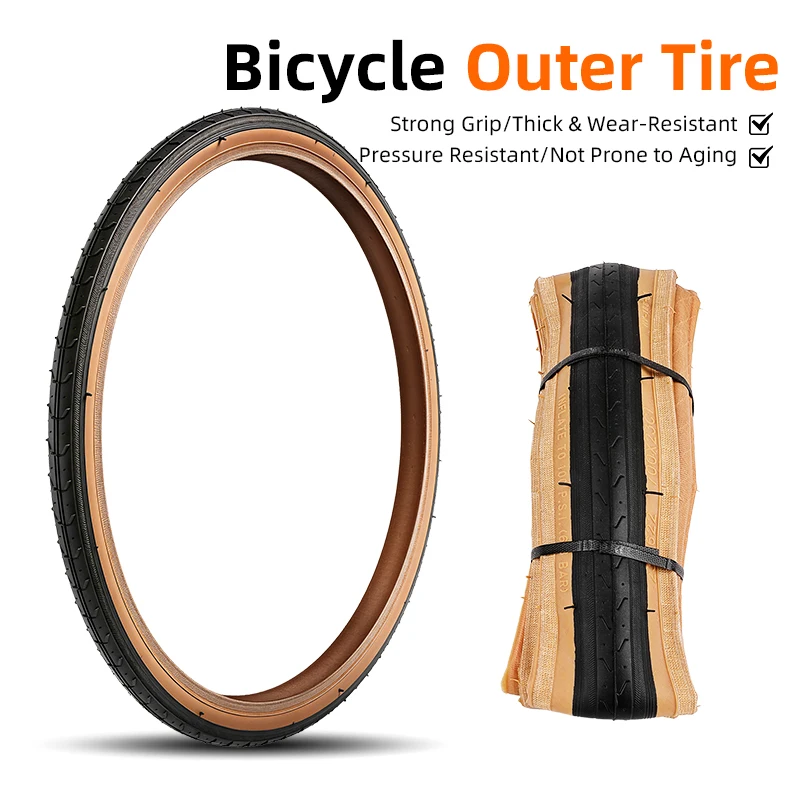 

Road Racing Bike Clincher Tire 60TPI Professional Grade Foldable Puncture Resistant Low Rolling Resistance for 700×23C Wheels