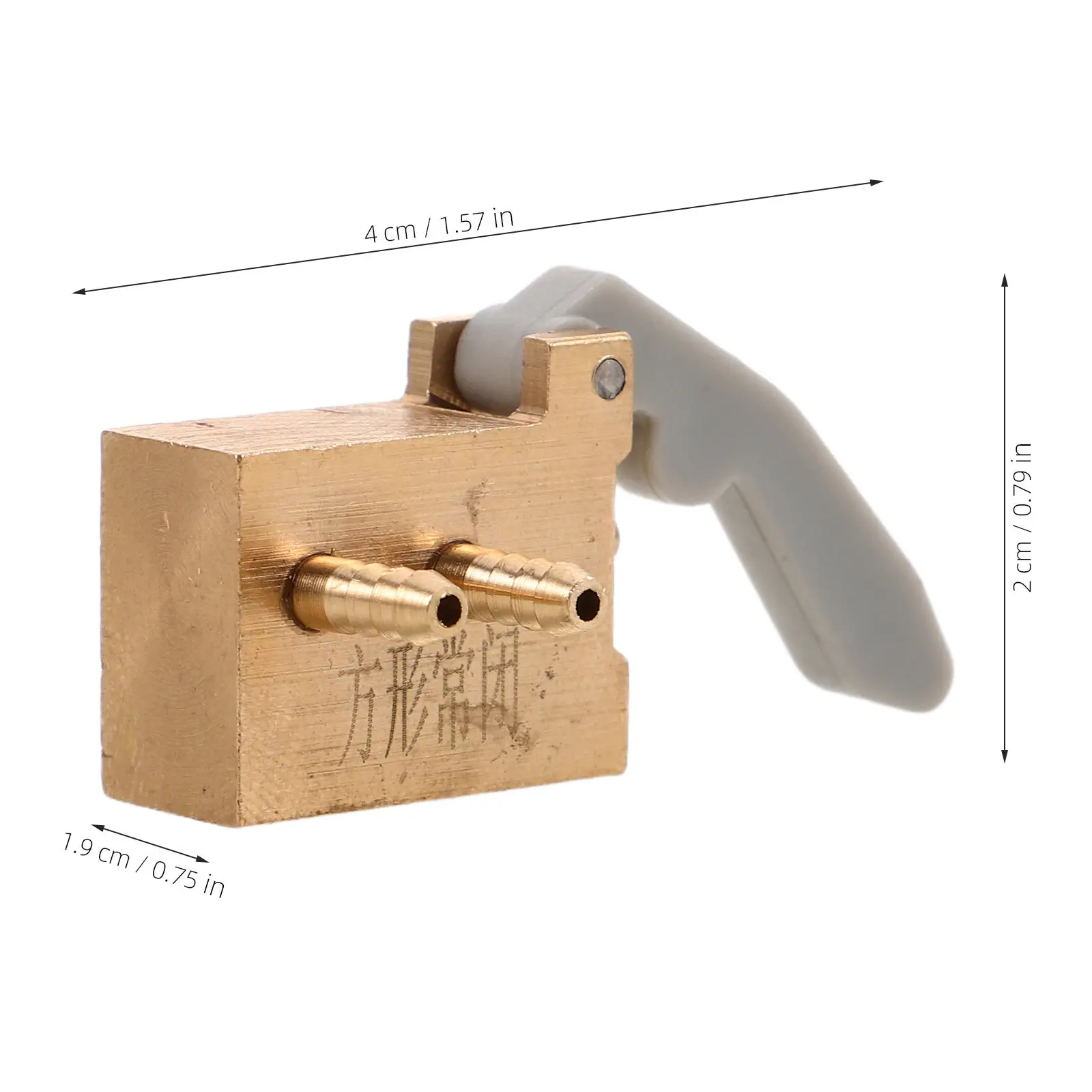 Dental Chair Valve Block Brass Plastic Square Normally Closed Assembly for Handpiece Holder Scaler Turbine Operatory Workflow