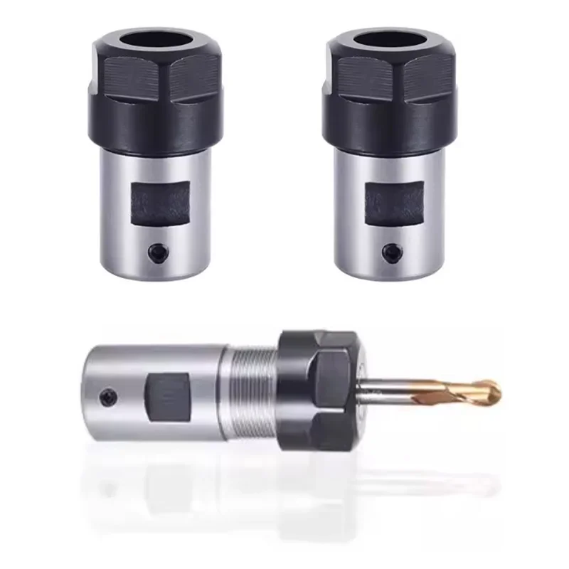 ER8 ER11 ER16 Chuck Collet Spindle Motor Shaft Extension Rod Spindle Chuck Tool Set Spindle Rod 3mm 3.175mm 4mm 5mm 6mm 8mm