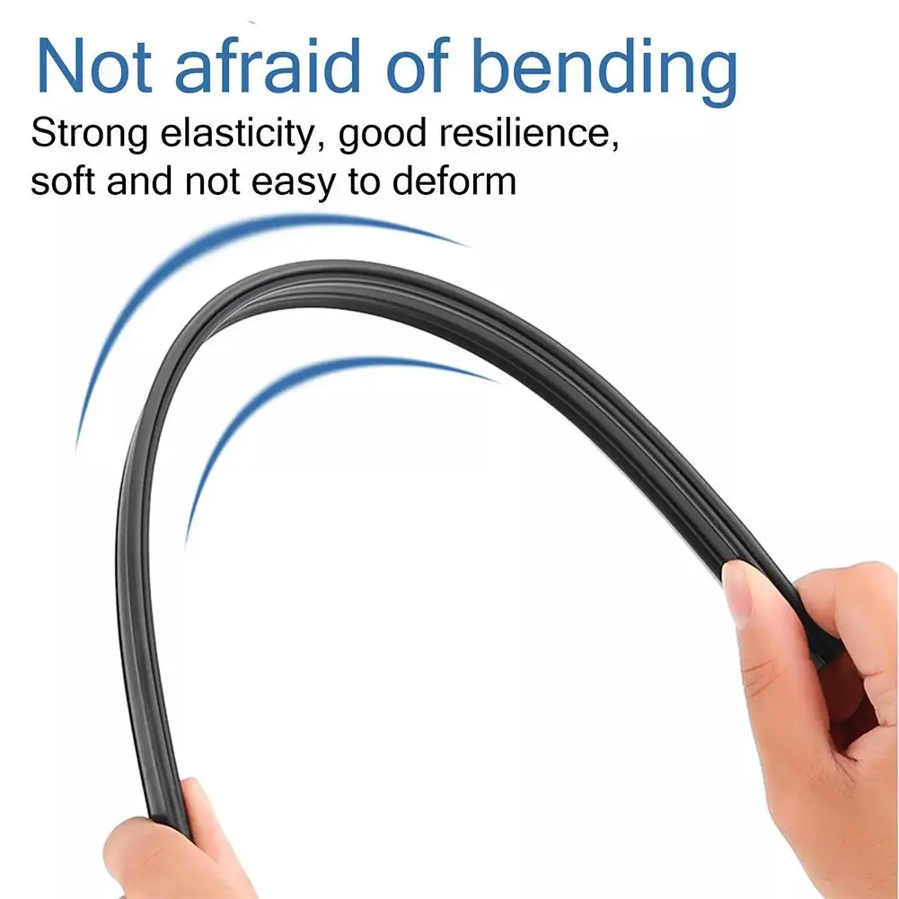 

2pcs Car Side Window Wiper Easy-to-use Clean Clean Dustproof Wipers Car Accessories Tools Essential For Sedans MPs SUVs Lorries