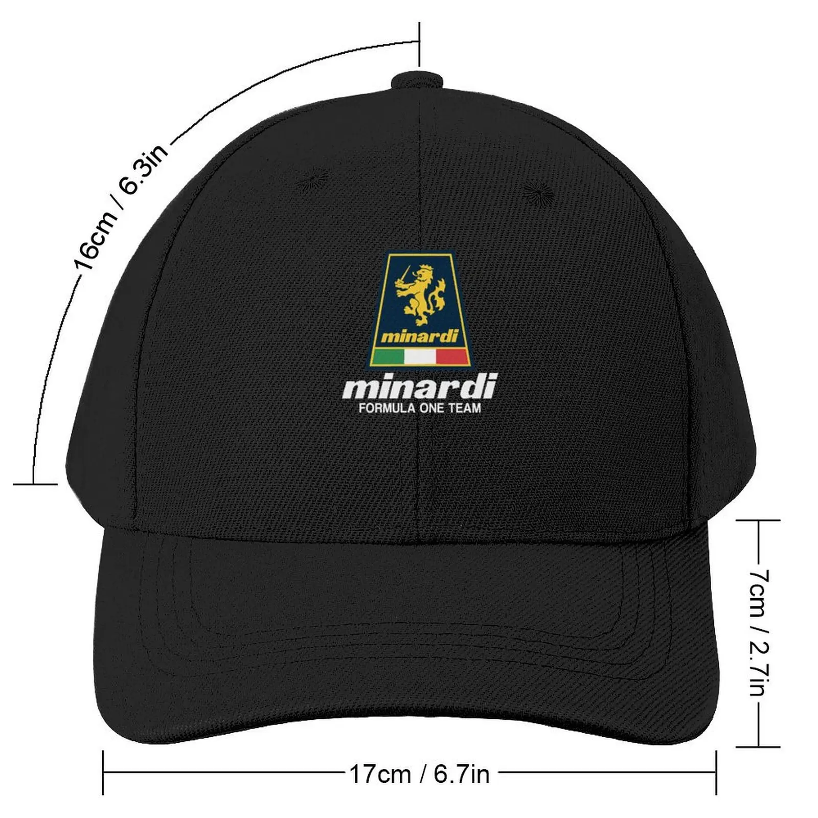 Minardi Racing Team logo Baseball Cap Cosplay Snap Back Hat foam party Hat Men's Hats Women's