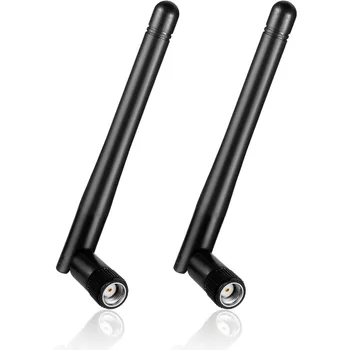 2pcs 2.4G 5.8G Dobrado Wifi Stick Antena Módulo Bluetooth Zigebee Antena de alto ganho 3dBi