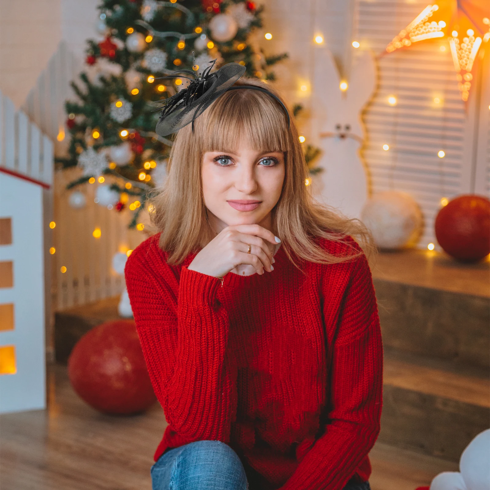 

Головной убор, повязка на голову, креативный декор для волос для вечеринки, свадебные аксессуары для женщин, модный головной убор, элегантный