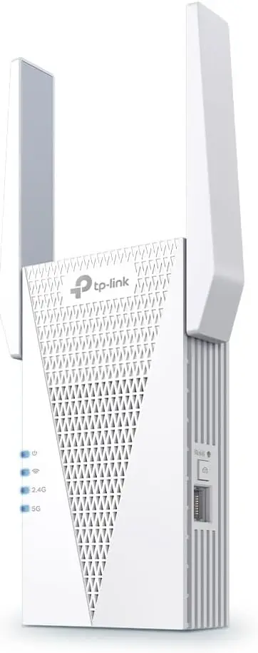

Усилитель сигнала Wi-Fi 6 AX3000 | Двухдиапазонный ретранслятор с портом Ethernet | До 2400 кв. м. 64 устройства | Настройка EasyMesh