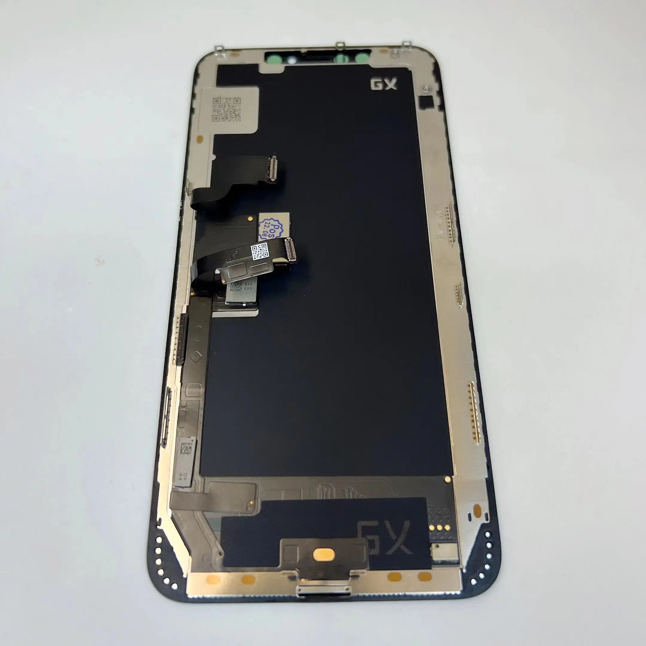 Imagem -02 - Amoled gx Display Lcd Verdadeiro Tom para Iphone x xs xr 11 11pro 12pro Max 12mini 13 Tela de Toque Digitador Substituição Assembléia