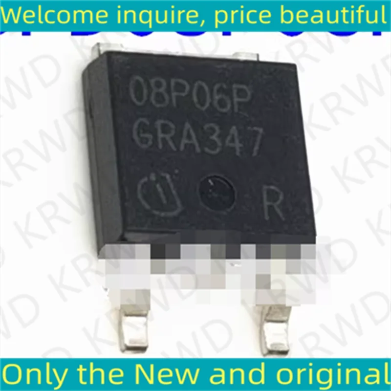 Puce IC neuve et originale, SPD08P06af, SPD08P06P, SPD08P06, TO-252, 10 pièces