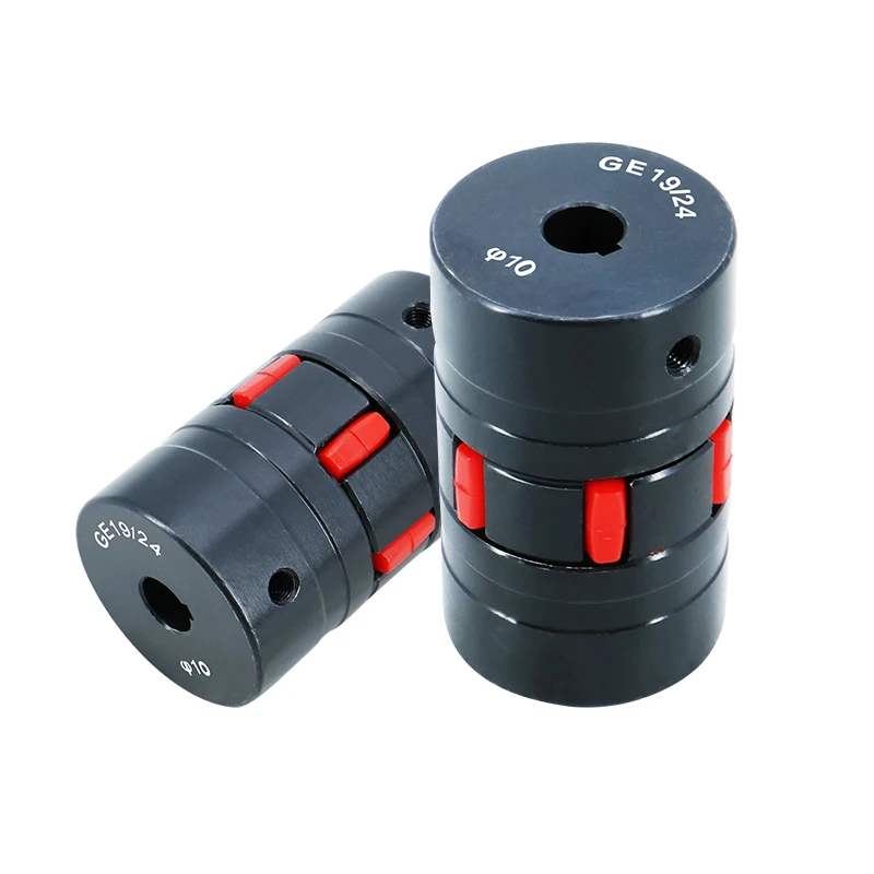 45# Steel L070 Coupling Quincunx Elastic Coupling Celastic  Claw Coupling 45 Round Steel XL / ml Large Torque