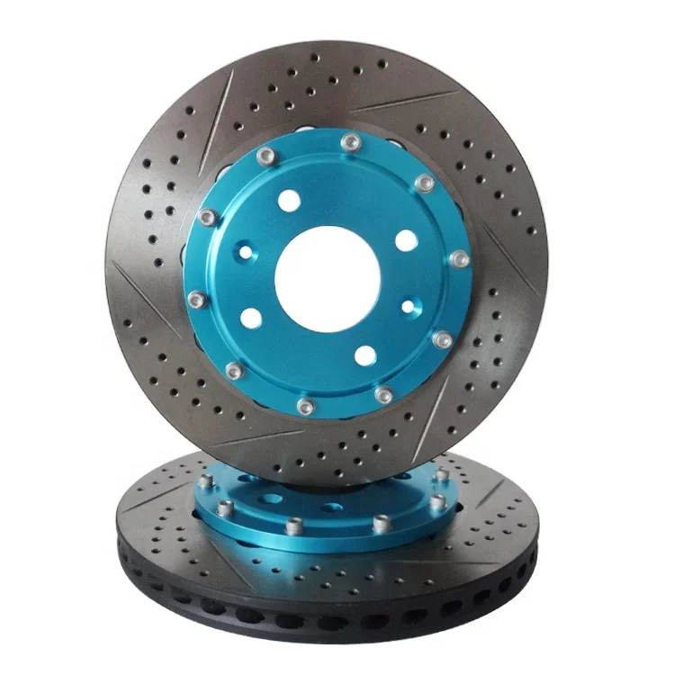 Customized Performance High-Carbon Ceramic Brake Rotors Disc with Bolts