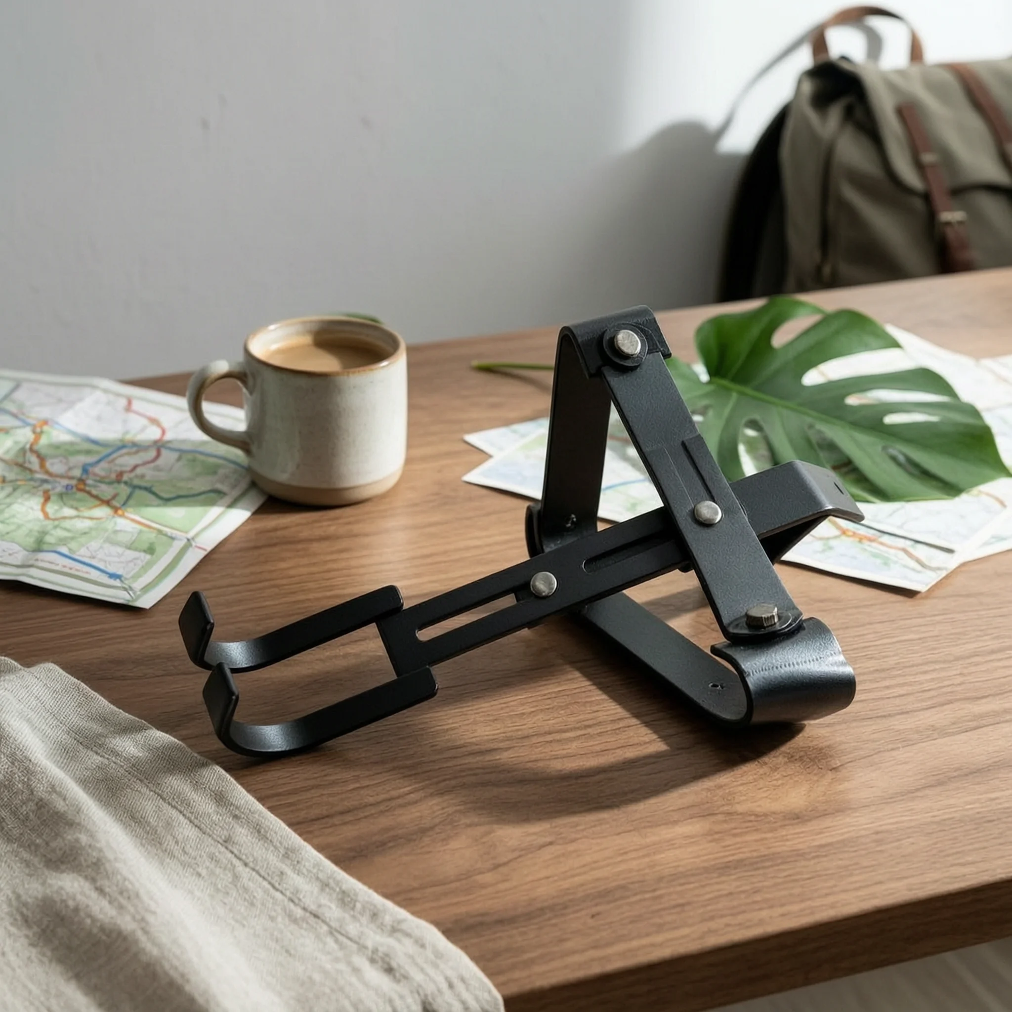 Drum Hanger with Clamp Metal Drum Hanger Mount Secure Hardware Sturdy for Percussionists, Stage, Rehearsal Rooms