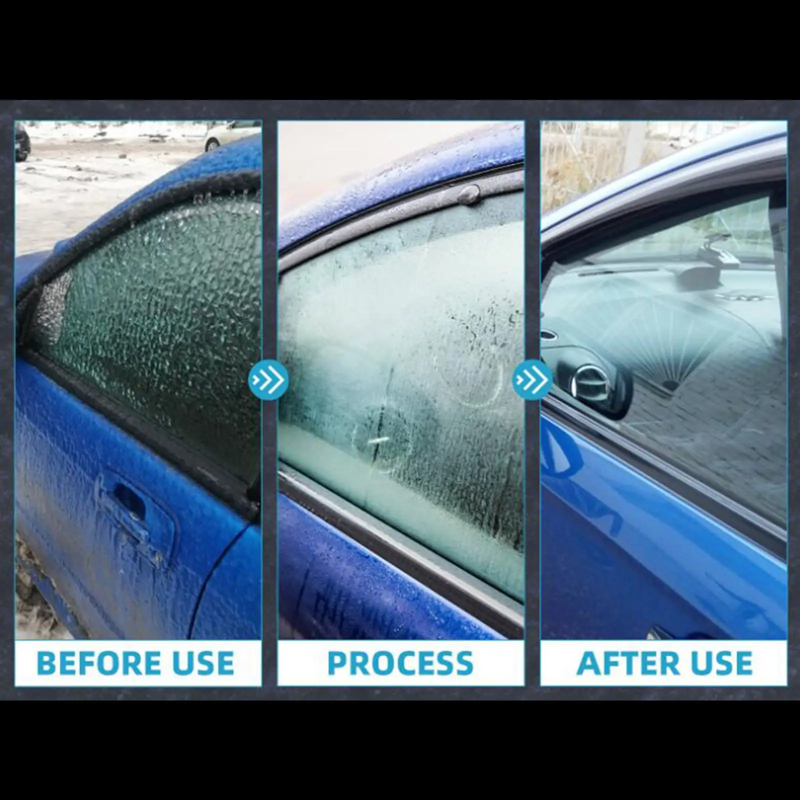 Vehicle Deicing Instrument Car Snow Melting Tool for Windshield Protection Home Bedroom Portable Compact Design