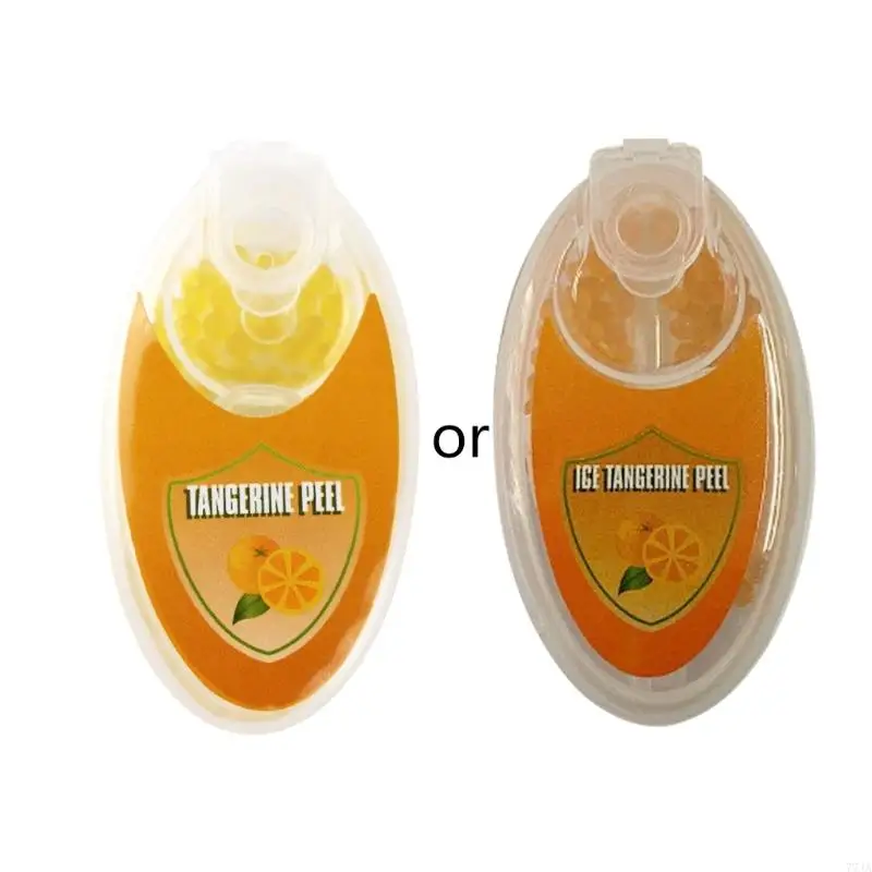 77JA 100PCS Bộ lọc thuốc lá Bóng trái cây Menthol Bột bạc hà Hương vị Vụ nổ Ball cho Bộ lọc Hút thuốc
