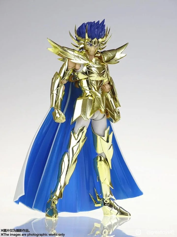 CS Newest Anime Saint Seiya / myth cloth Chuanshen Cancer Dethmask Myth EX 24K Oce Gold Saint Metal Action Figure