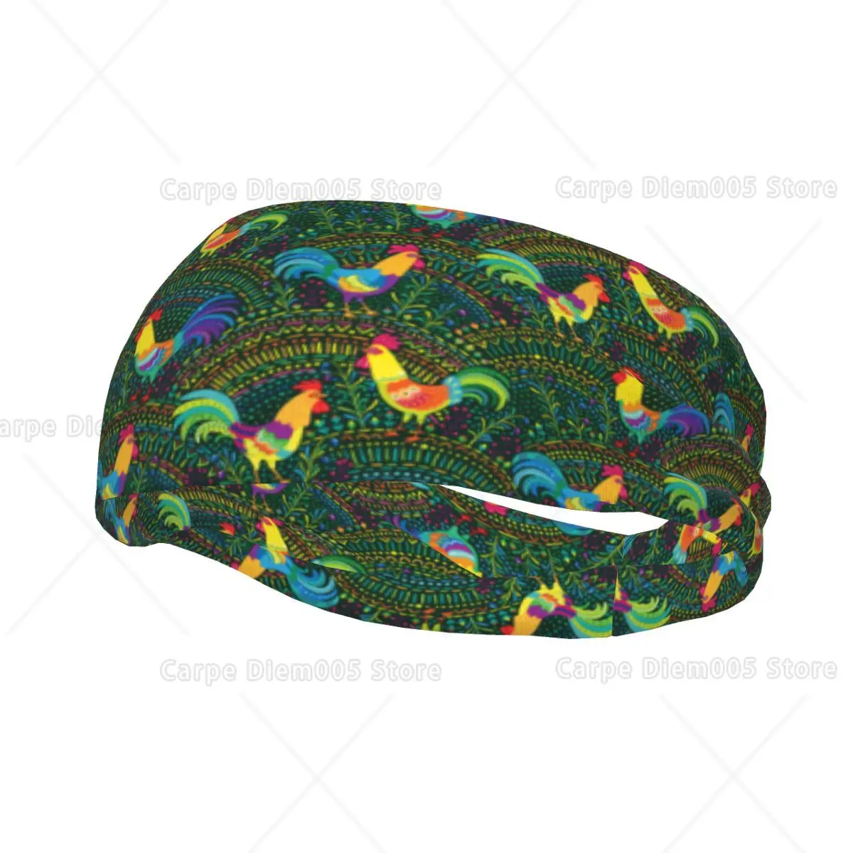 

Roast Chicken Farm Sweatbands for Men Women Sport Headbands Moisture Wicking Athletic Sweat Band Fashion Non Slip Hairband