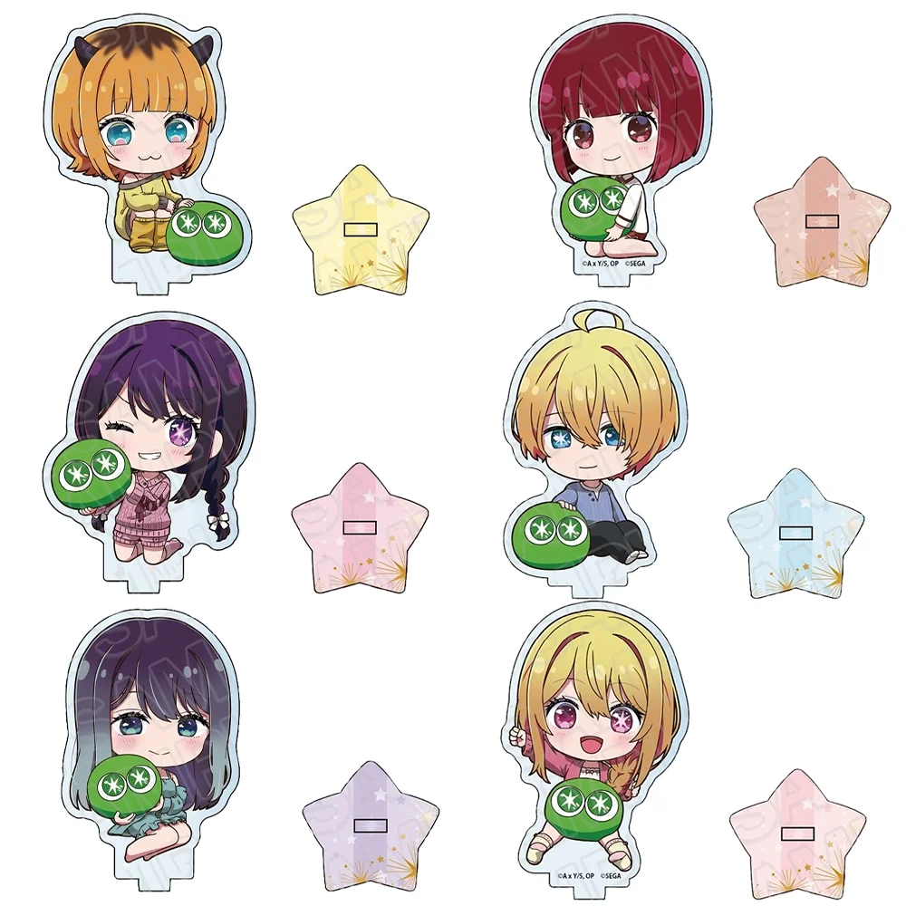 Llavero acrílico de 10 cm con diseño de Ai Hoshino de la serie “Oshi no Ko”, versión pijama. Figura de anime para decoración de escritorio, regalo de cumpleaños