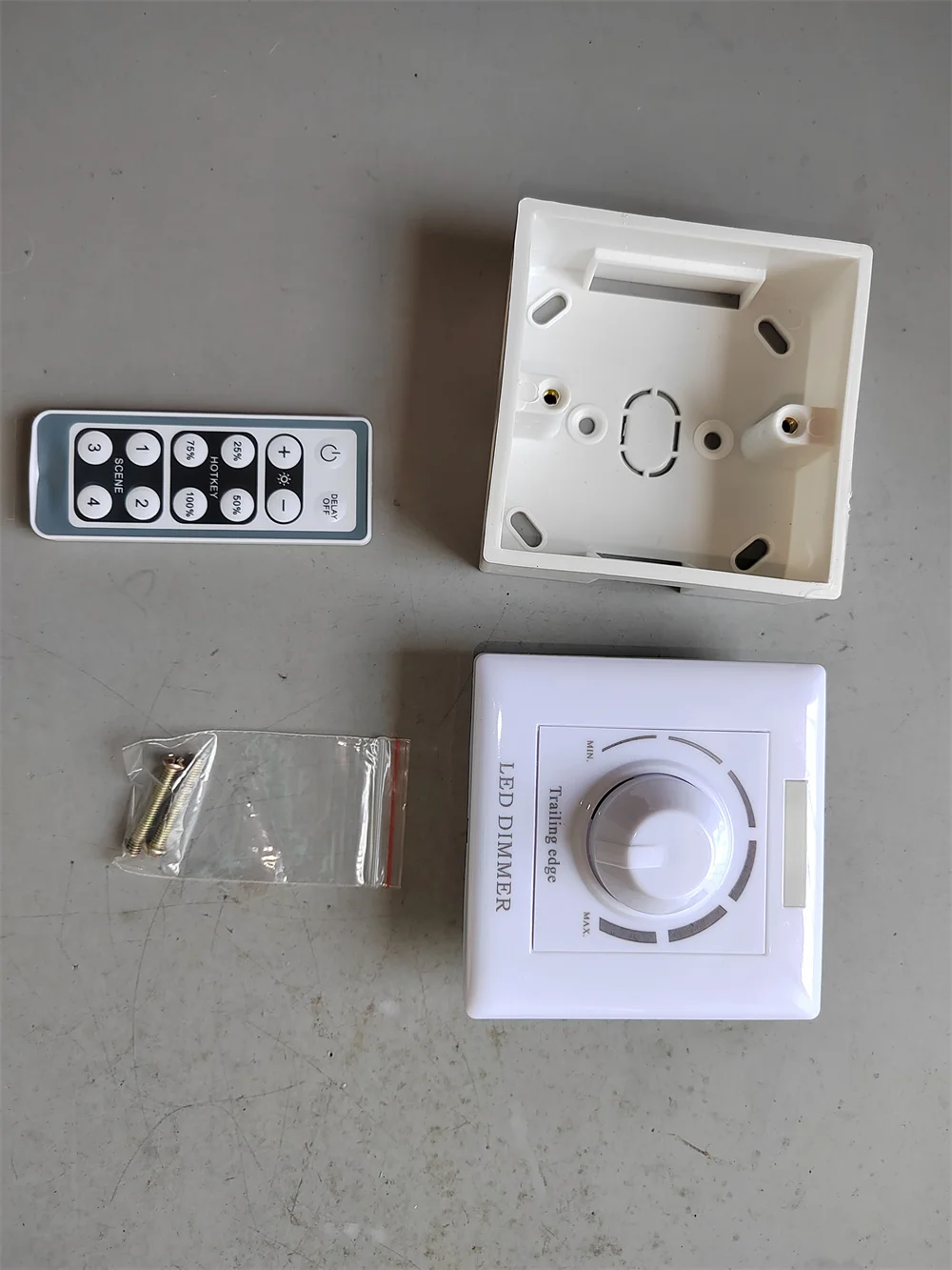 Imagem -06 - Led Controle Remoto Infravermelho Dimmer 200w 400w 600w Scr Dimmer Interruptor de Parede Pode Ser Escurecido