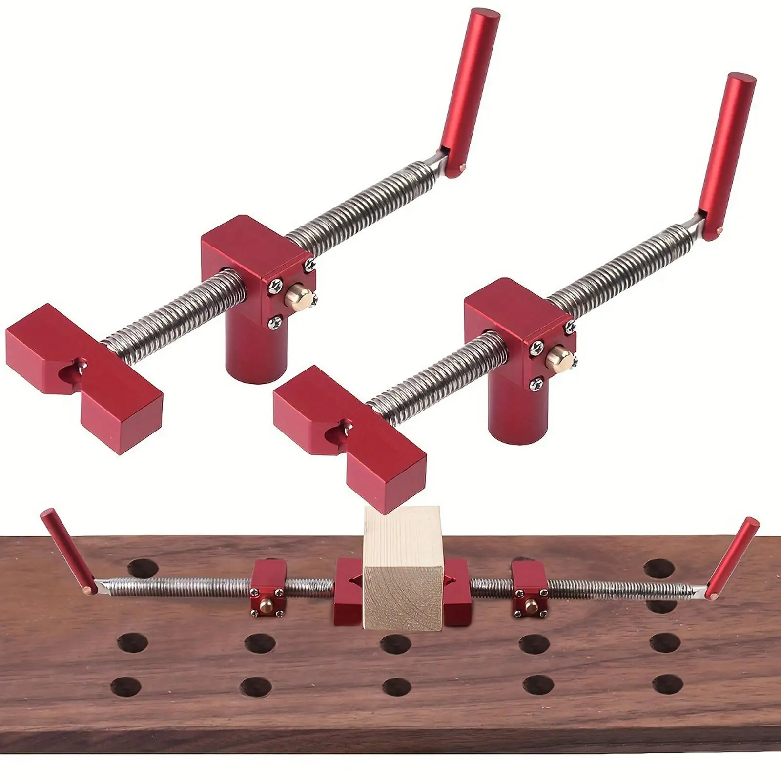 Woodworking Table Clamps Fast Fixed Clip Clamps Fixture Vise Positioning Joinery