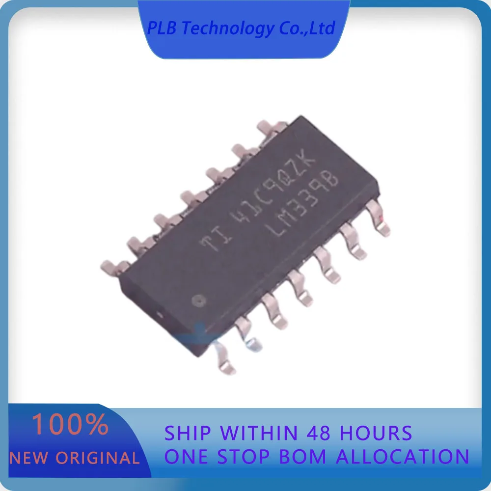 LM339BIDR LM339  370uV 3.5nA 4 SOIC-14 Comparators Original Stock