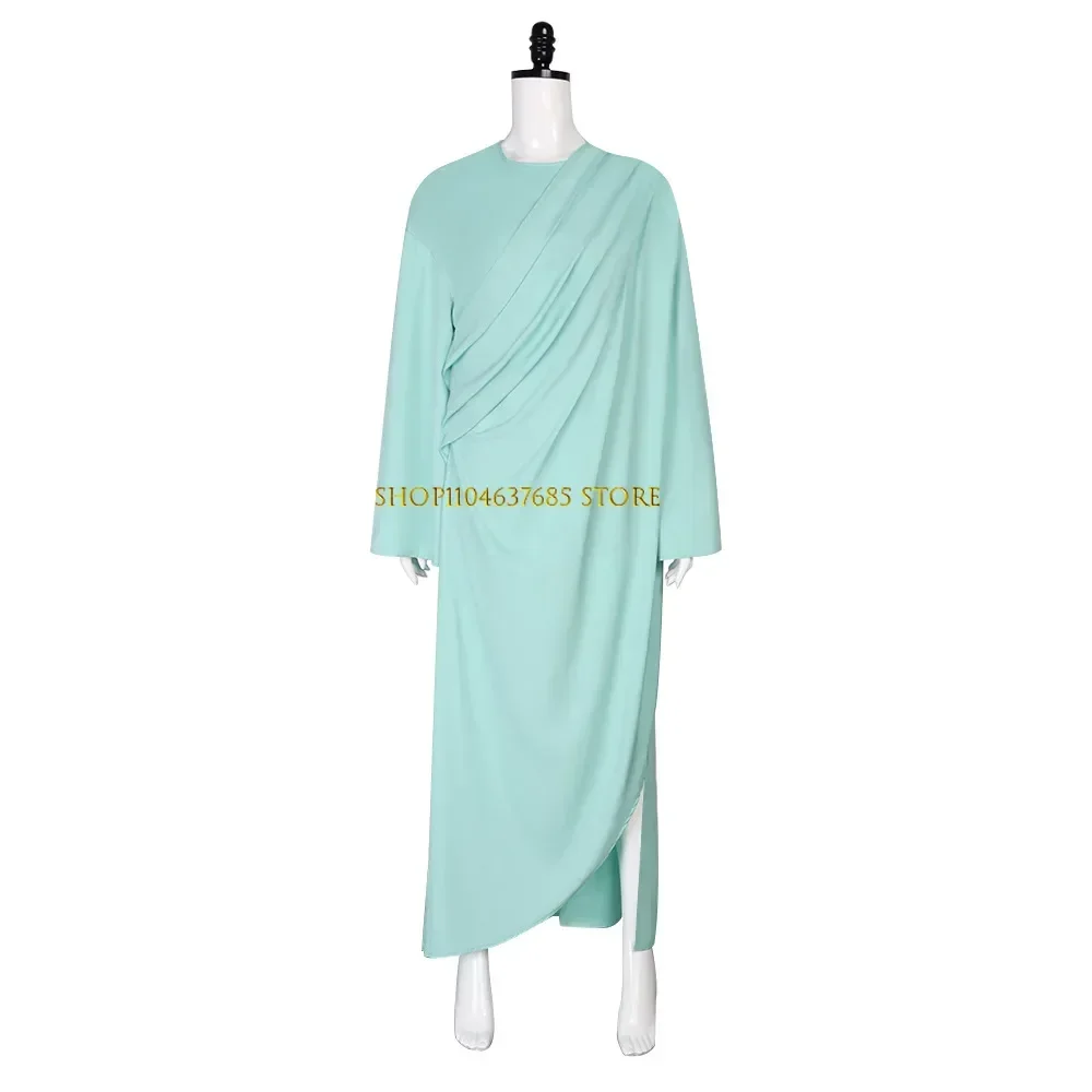 자유의 여신상 코스프레 성인 레이디 리버티 의상 녹색 여성 애국 컬렉션 할로윈 파티 멋진 드레스 모자를 쓰고 있죠