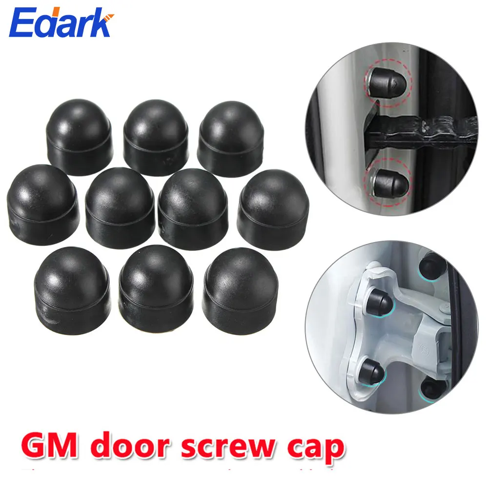 

10Pcs/Set Screw Protection Cap Cover Bolt Nuts M8 M10 Exposed Hexagon Plastic Front Rear Door Deco for Toyota Corolla Rav4 Yaris