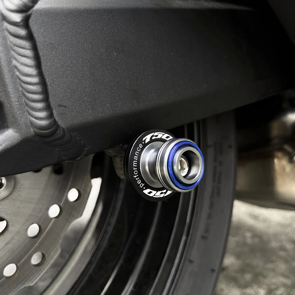 لسوزوكي GSXS GSX-S 750 GSXS750 GSR750 GSXR 750 2008-2024 2025 2026 CNC دراجة نارية Swingarm بكرات المنزلق حامل مسامير الترباس