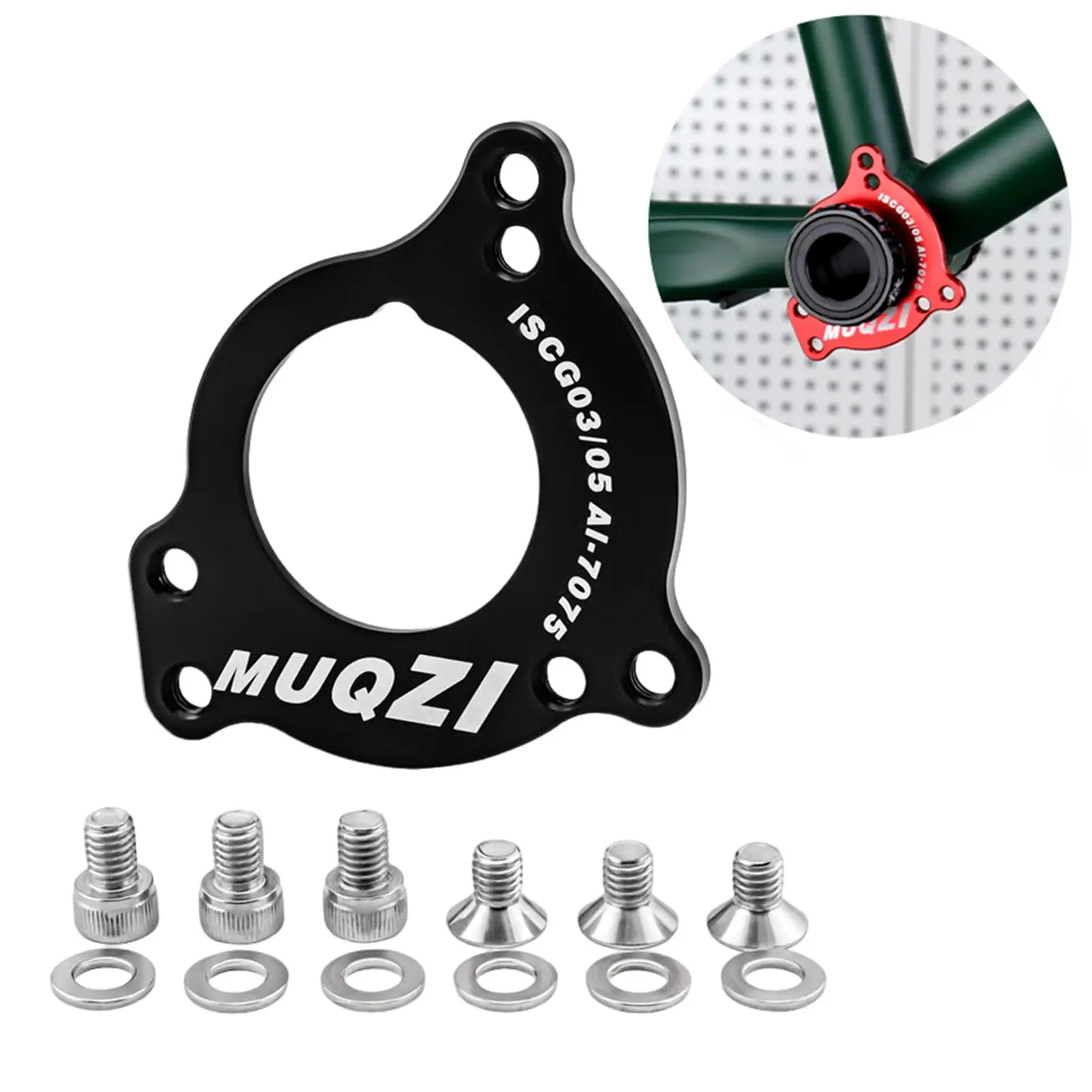 Bike 03 05 Conversion Seat Botm Bracket () Adapter 03 05 Chain Steady Bike Parts , Black