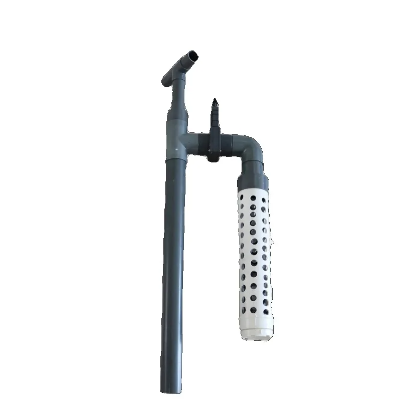 Koi Pond H-Pipe Sediment Tank - Custom Double-Layer Diverging Pipe Filter System for Fish Waste Collection