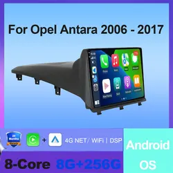 Android OS Auto radio For Opel Antara 2006 - 2017 Car Radio Multimedia GPS Navigation Wireless Carplay Bluetooth 4G LTE Wifi