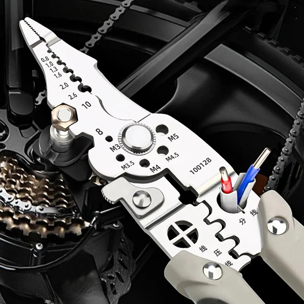 Industrial Pliers Wire Stripping Pliers Electrical Work Safety Mechanisms Multi-purpose Tool For Electrical Projects