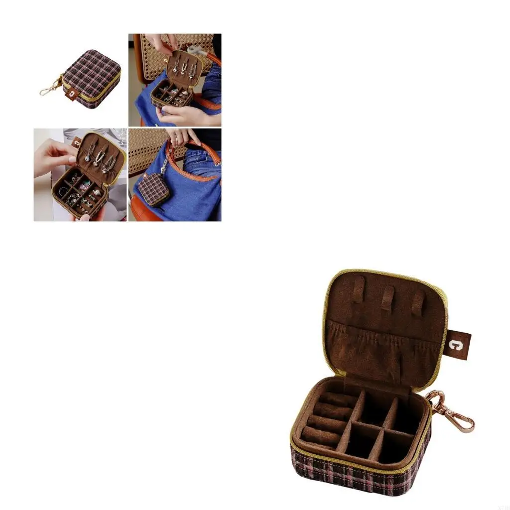 

Elegant Jewelry Organizers Box with Multiple Compartments for Accessory Storage