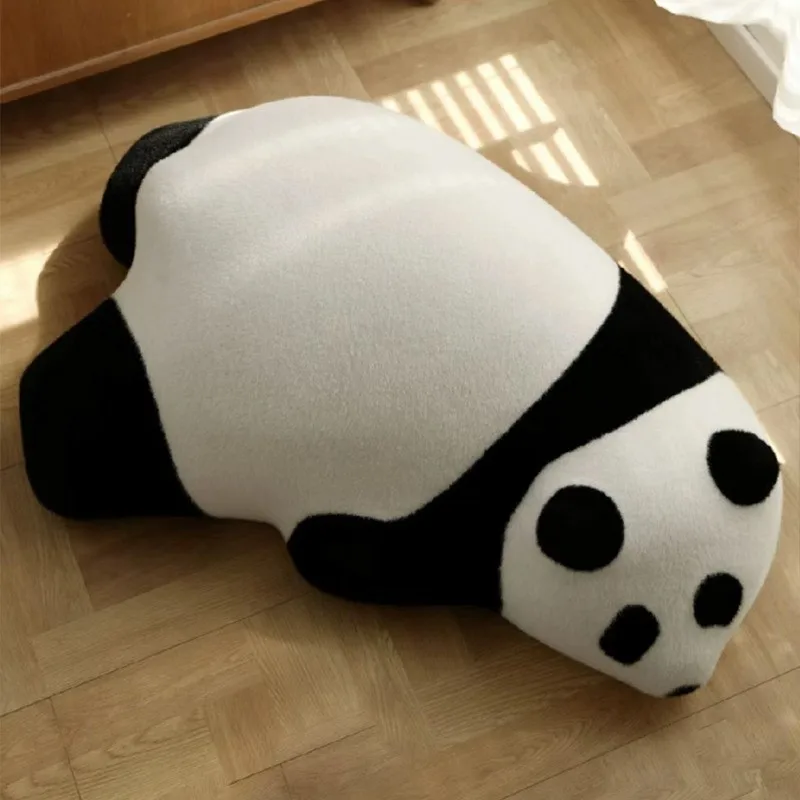 Fauler Panda Paddy Bär stereotype Baumwolle Größe Tier Hocker Fuß stütze Schuh putz Hocker Wohnzimmer Sound Schlaf bär kleines Sofa