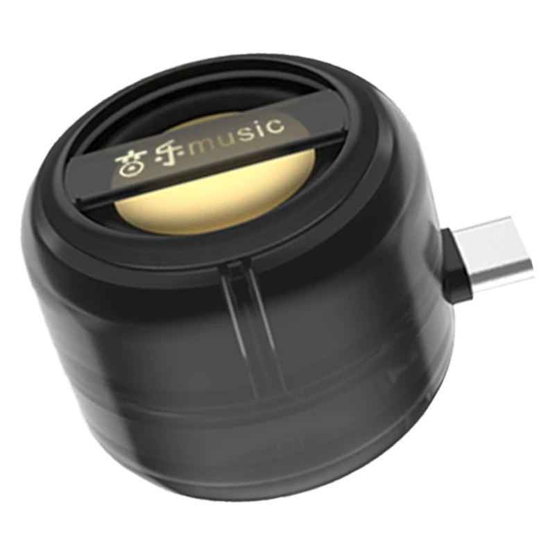 ลำโพงมินิแบบพกพา Universal Type C โทรศัพท์มือถือ Sound Box ปลั๊กสำหรับโทรศัพท์ Dropship