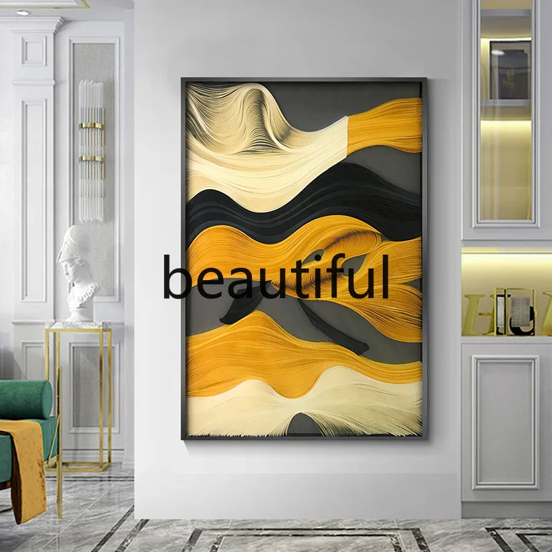 

Paper art object modern simple entrance corridor hanging painting study hotel art mural