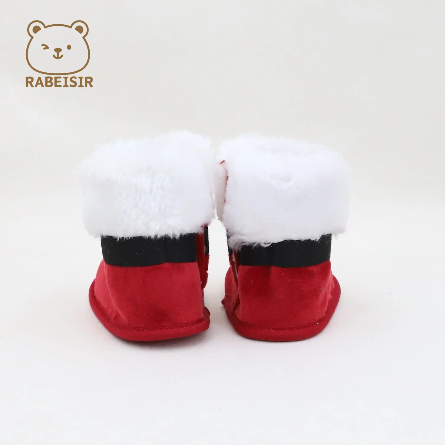 أحذية عيد الميلاد للأطفال للخريف والشتاء، أحذية مشي للأطفال دافئة ومريحة، أحذية ثلج للأطفال بعمر 0-1 ونصف سنة #4