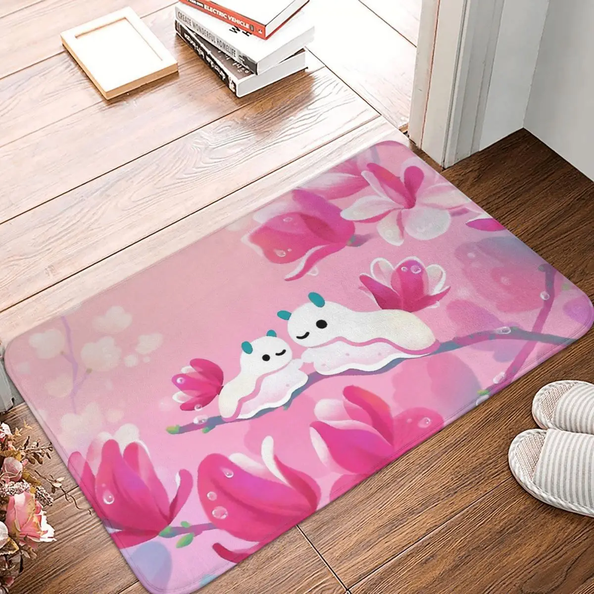 Animal Bath Mat Magnolia Sea Slug Doormat Living Room Carpet Balcony Rug Home Decoration