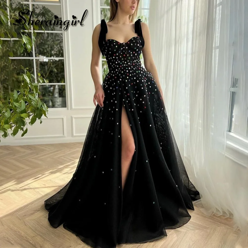 

SHERAIN Elegant Homecoming Dresses Crystals Spaghetti Straps Draped Customised Formal Celebrity Gown Vestidos De Fiesta