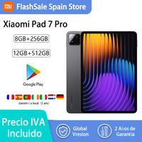 Xiaomi Pad 7 Pro, Snapdragon 8s Gen 3, 3.2K and 144Hz Display, 50MP Camera, 8850mAh Battery, Wi-Fi