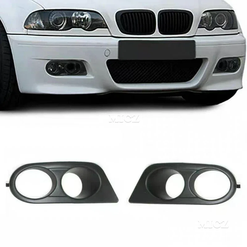 

For BMW E46 M3 2001-2006 Front Bumper Grille Fog Lamp Cover