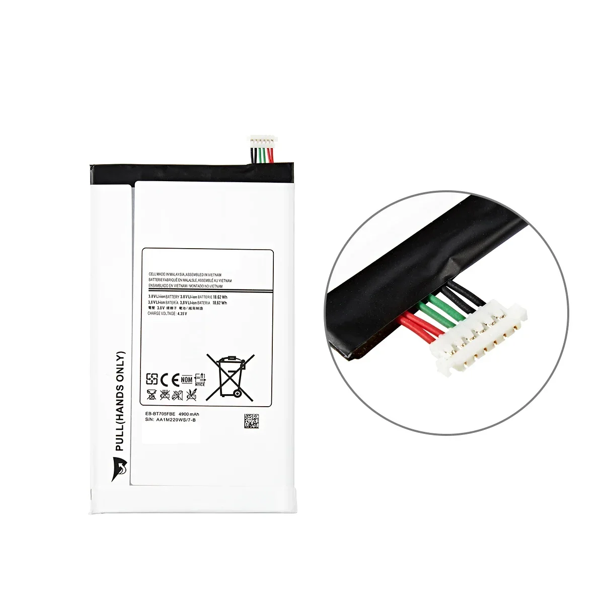 EB-BT705FB ET4450E EB-BT710ABA Tablet Battery For Samsung Galaxy Tab S2 8.0 SM-T710 / Tab S 8.4 /Tab A 7.0 /Tab 3 8.0'' T310