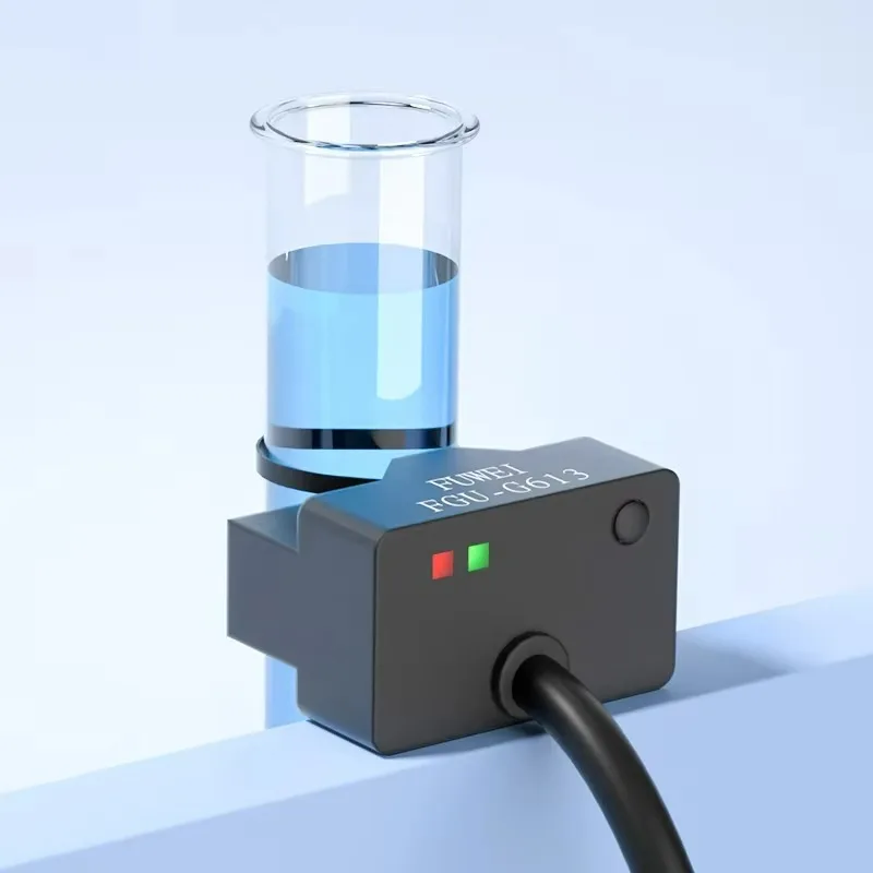 Photoelectric Non-contact Pipeline Liquid Level Sensor for Water/Oil Tanks Bundled Installation NPN/PNP Output FGU-G613
